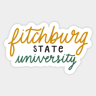 Fitchburg State University Sticker